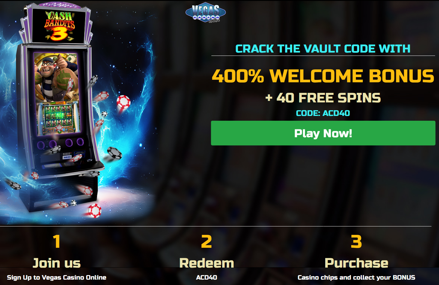 400%
WELCOME BONUS | + 40 FREE
SPINS 400% WELCOME BONUS | +
40 FREE SPINS